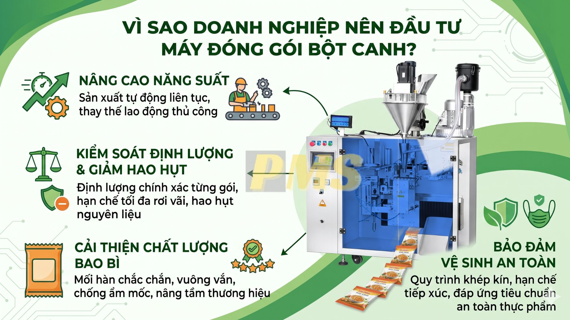 Máy đóng gói bột canh
