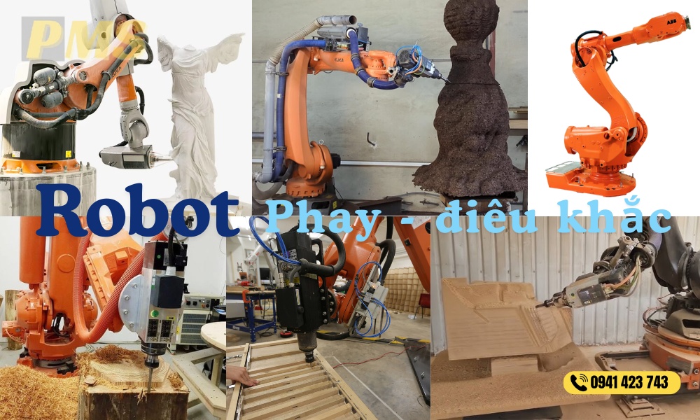 Robot phay