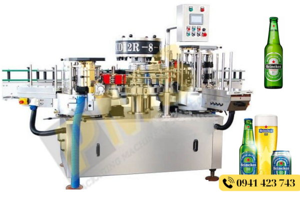 Máy dán nhãn hồ keo