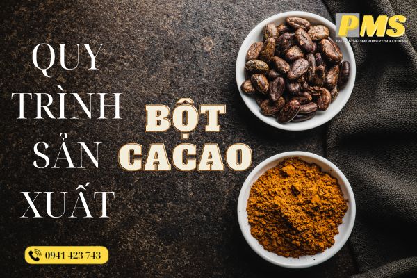 Quy trình sản xuất bột cacao