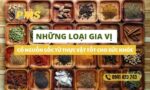 Những loại gia vị có nguồn gốc từ thực vật tốt cho sức khỏe