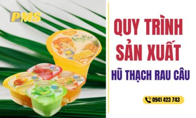 Bạn đã biết gì về quy trình sản xuất hũ thạch rau câu chưa?