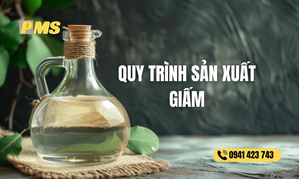 Quy trình sản xuất giấm