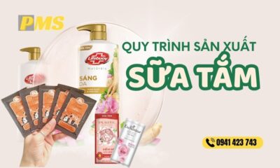 Quy trình sản xuất sữa tắm