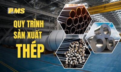 Quy trình sản xuất thép