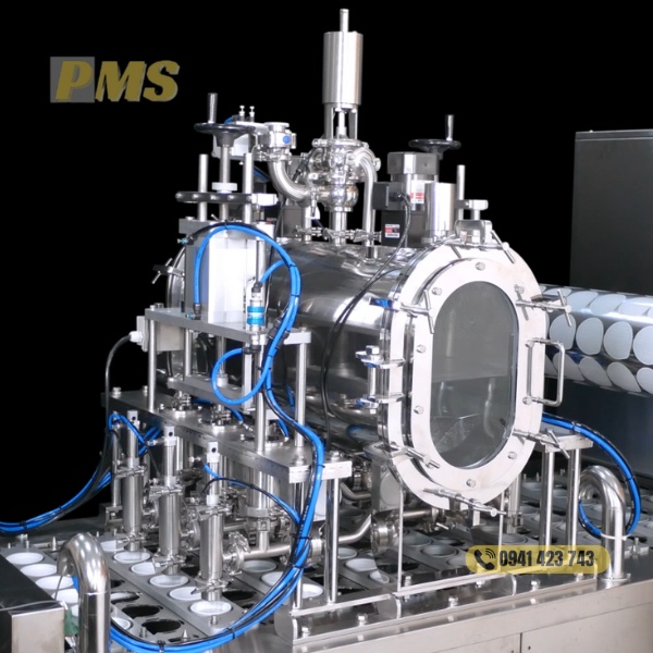 Máy chiết rót sữa chua