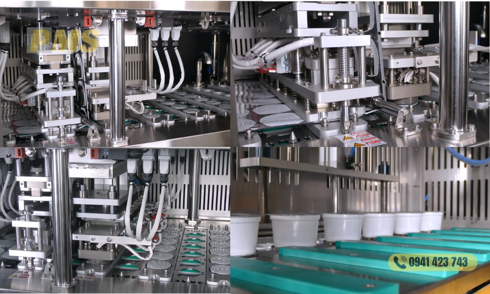 Máy chiết rót sữa chua