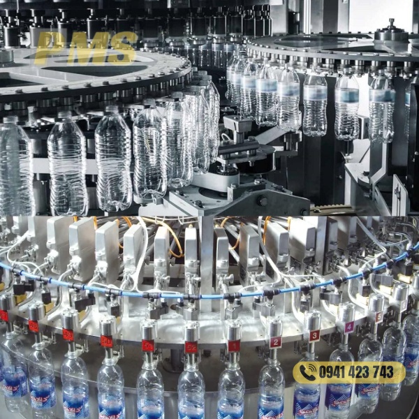 Máy chiết rót nước đóng chai