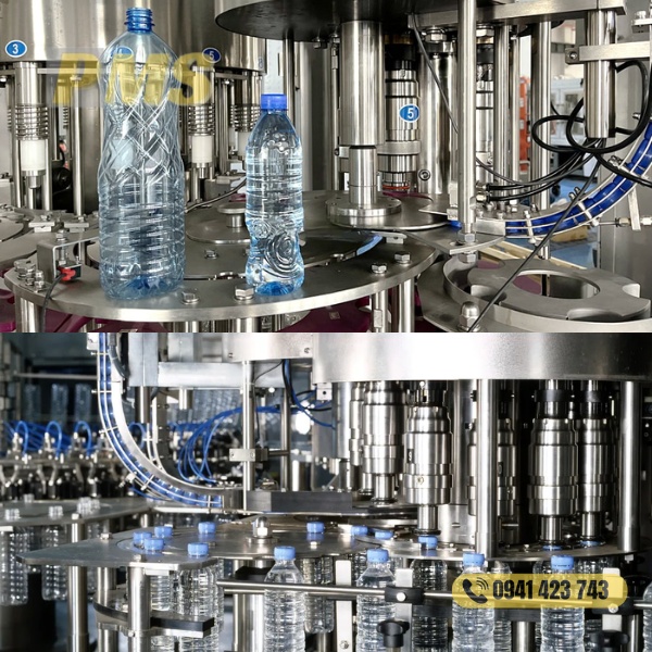 Máy chiết rót nước đóng chai