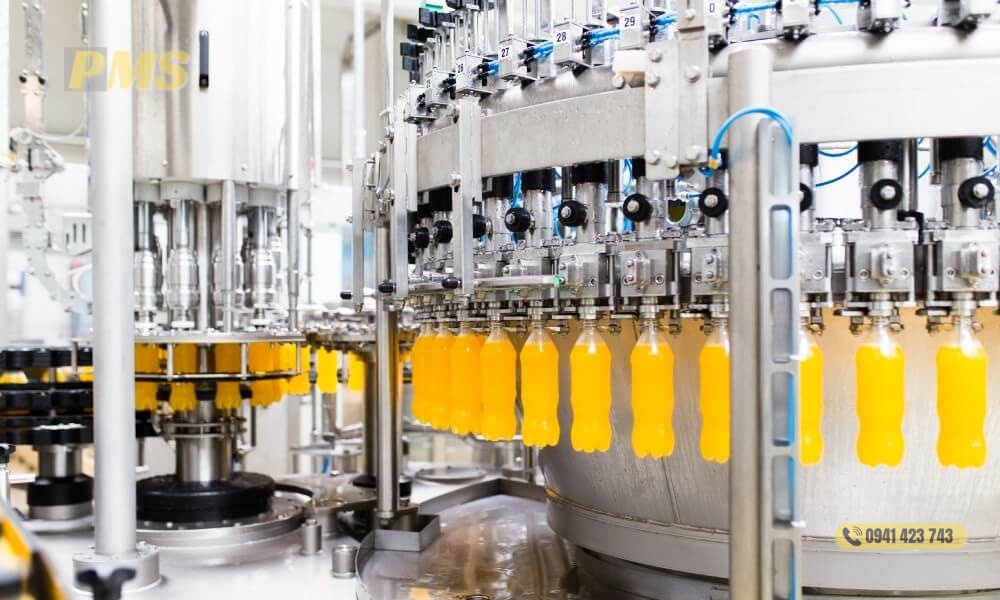 máy chiết rót nước ép trái cây