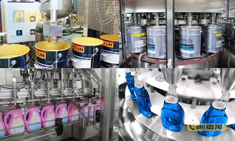 Máy chiết rót tự động