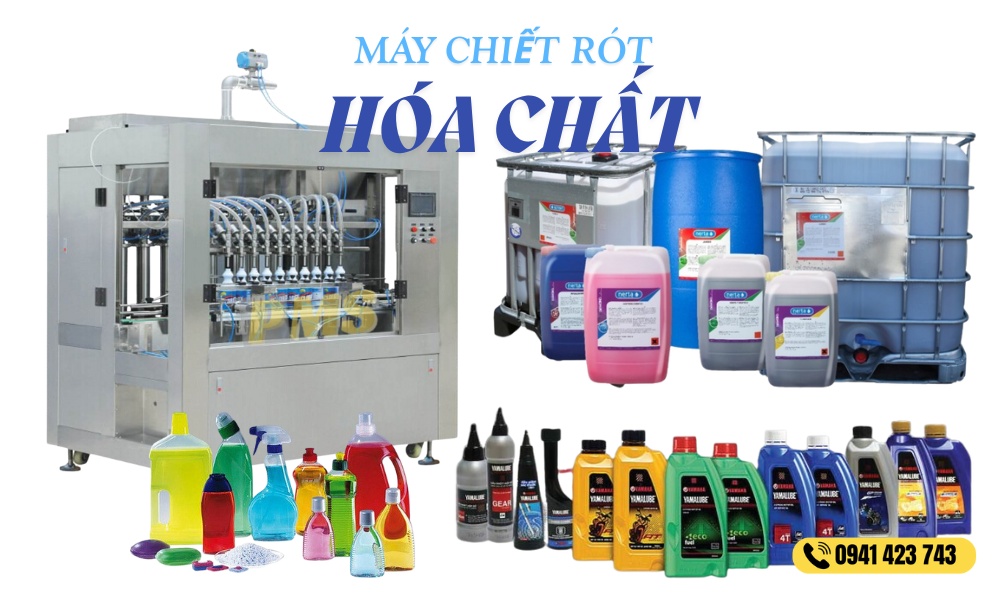 Máy chiết rót hóa chất