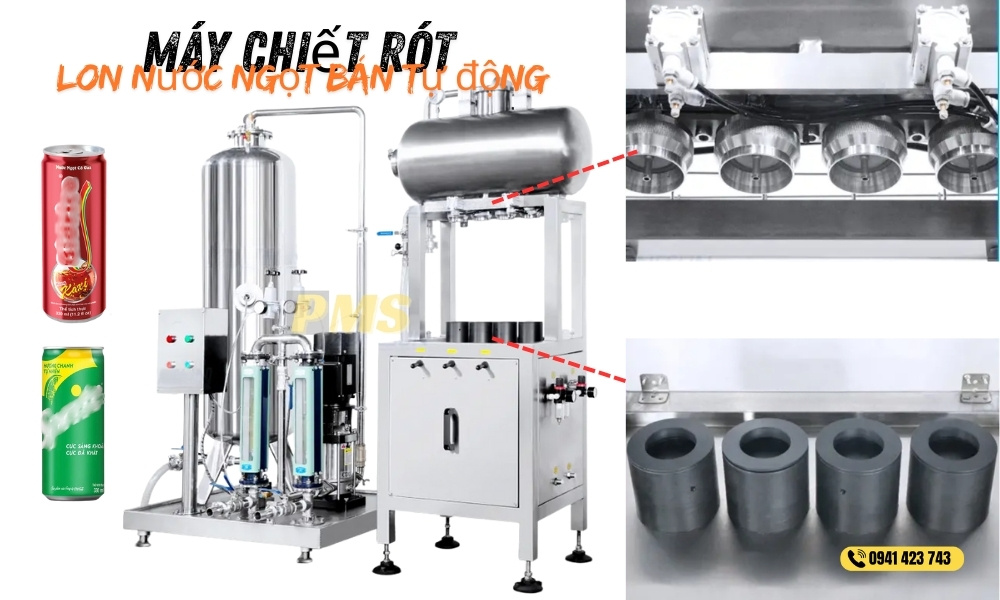 Máy chiết rót nước ngọt