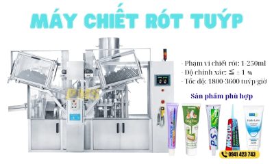 Máy chiết rót tuýp