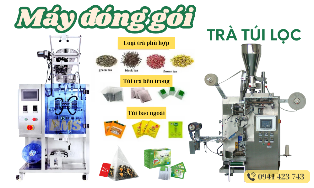 Máy đóng gói trà túi lọc 