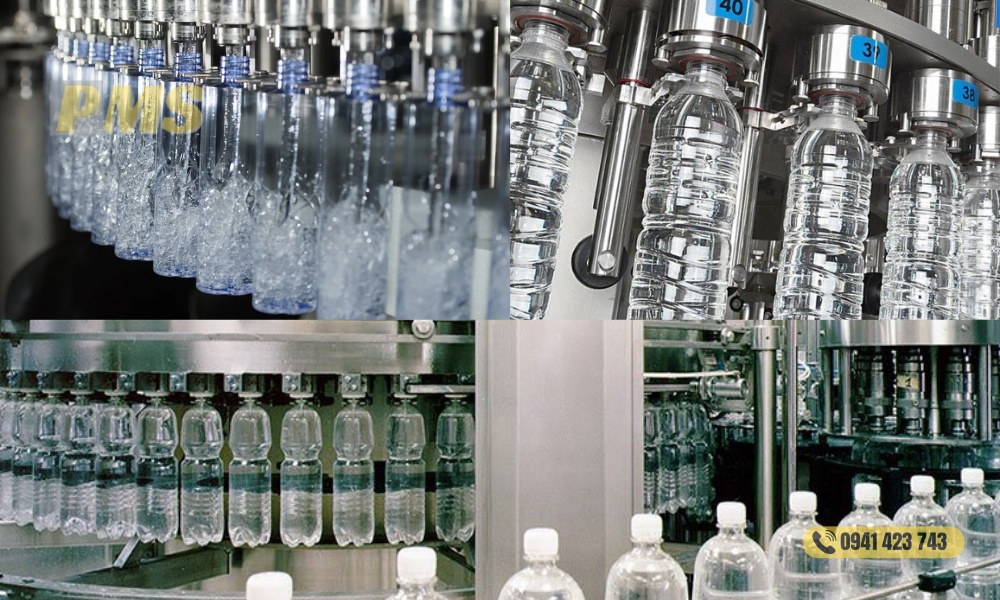 Máy chiết rót nước đóng chai