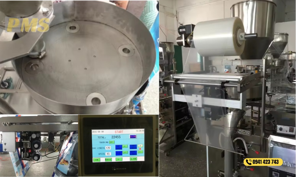 Máy đóng gói hạt nêm