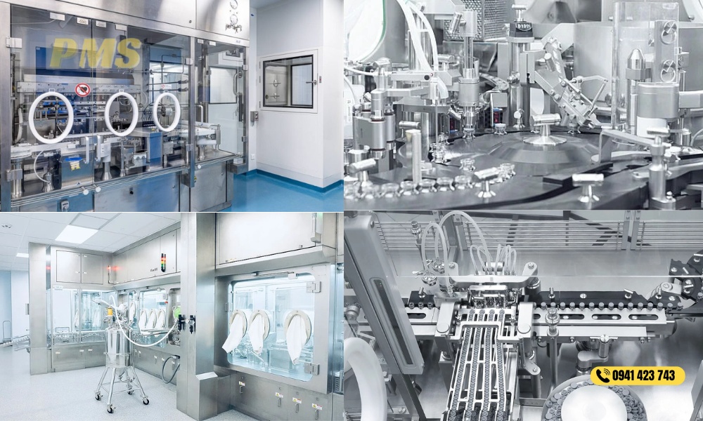 Máy chiết rót dược phẩm