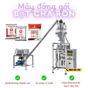 Máy đóng gói bột chà ron