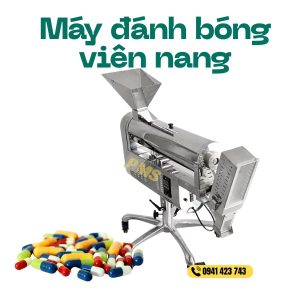 Máy đánh bóng viên nang