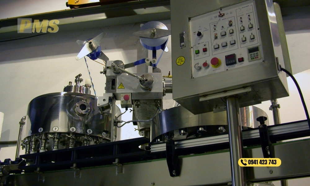 máy chiết rót sữa chua uống