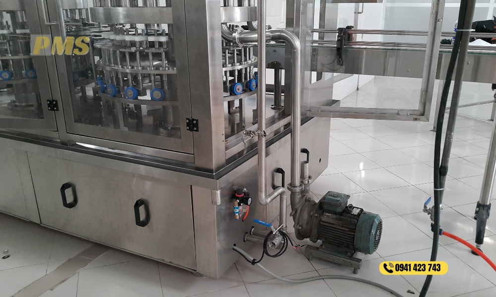 máy chiết rót sữa chua uống