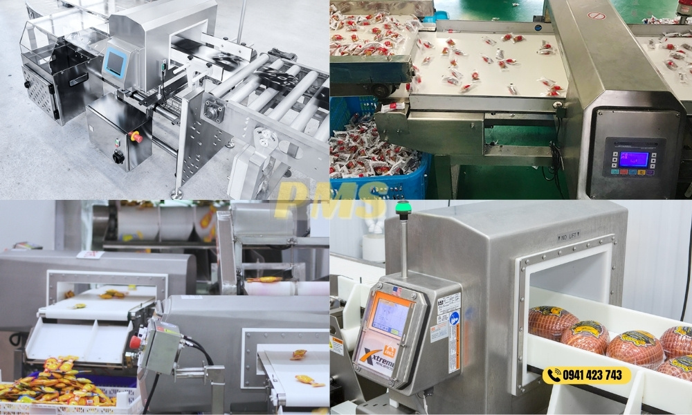máy dò kim loại công nghiệp