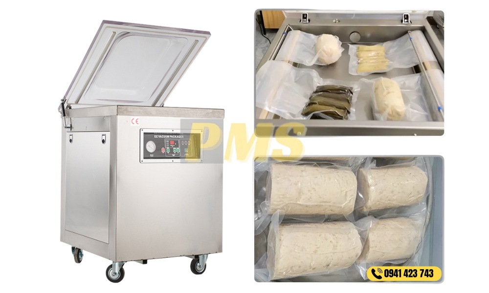 Máy đóng gói chả lụa