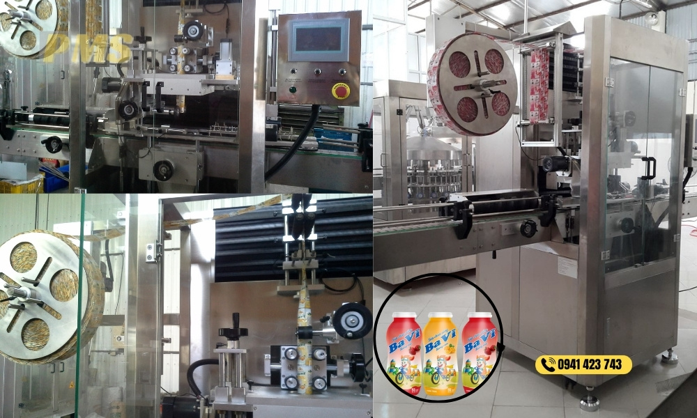 Máy phóng nhãn màng co