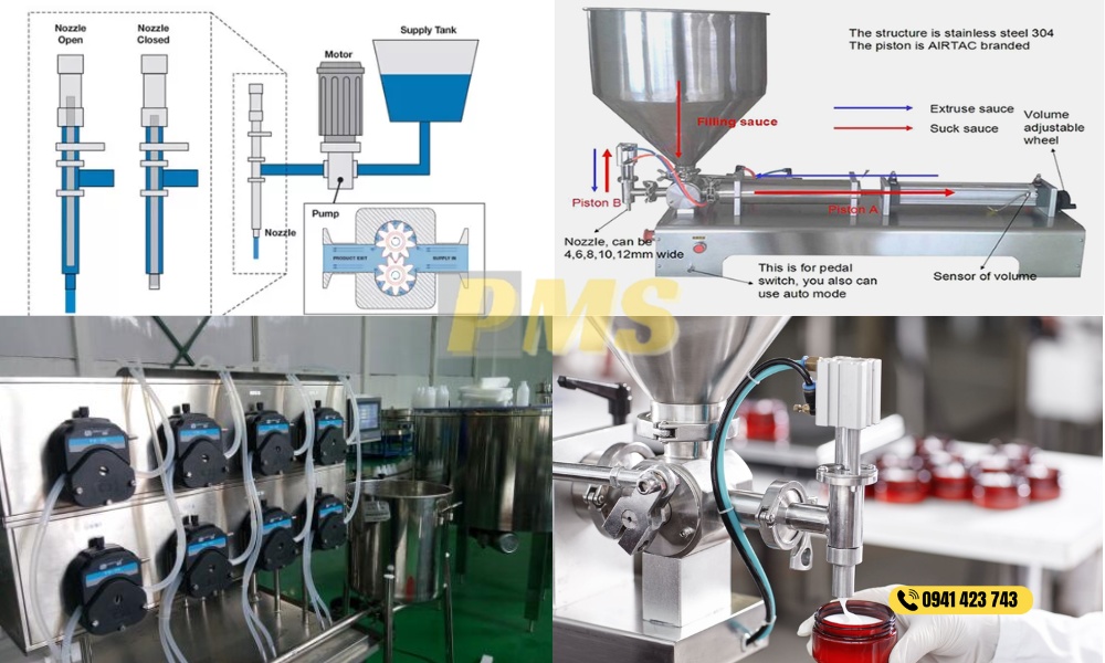 máy chiết rót công nghiệp