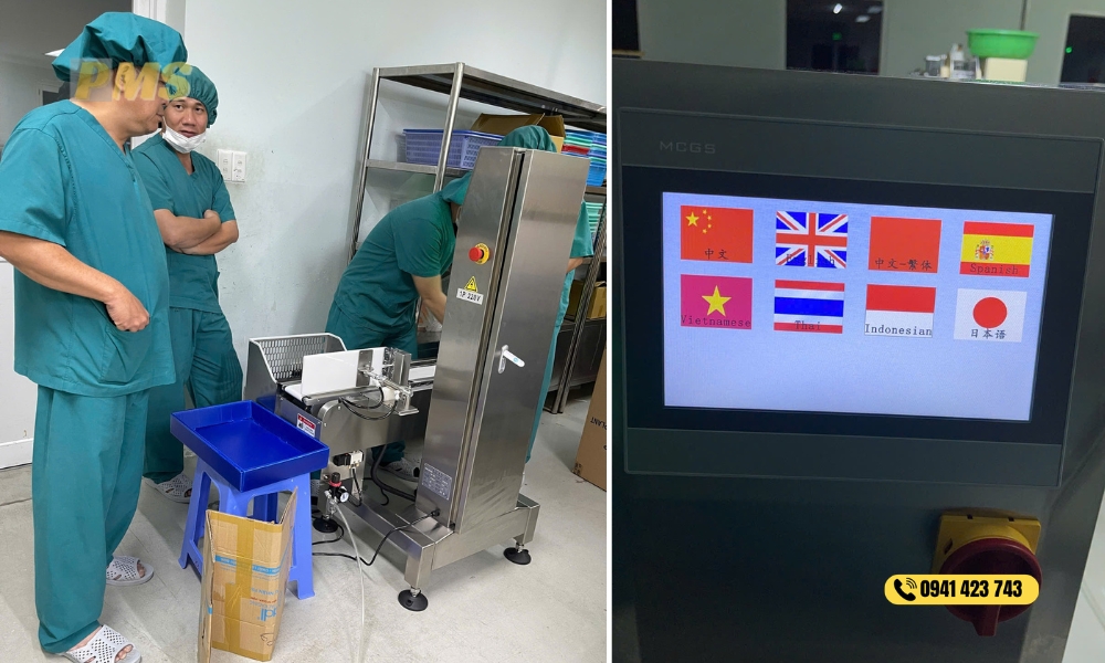 máy cân kiểm tra trọng lượng