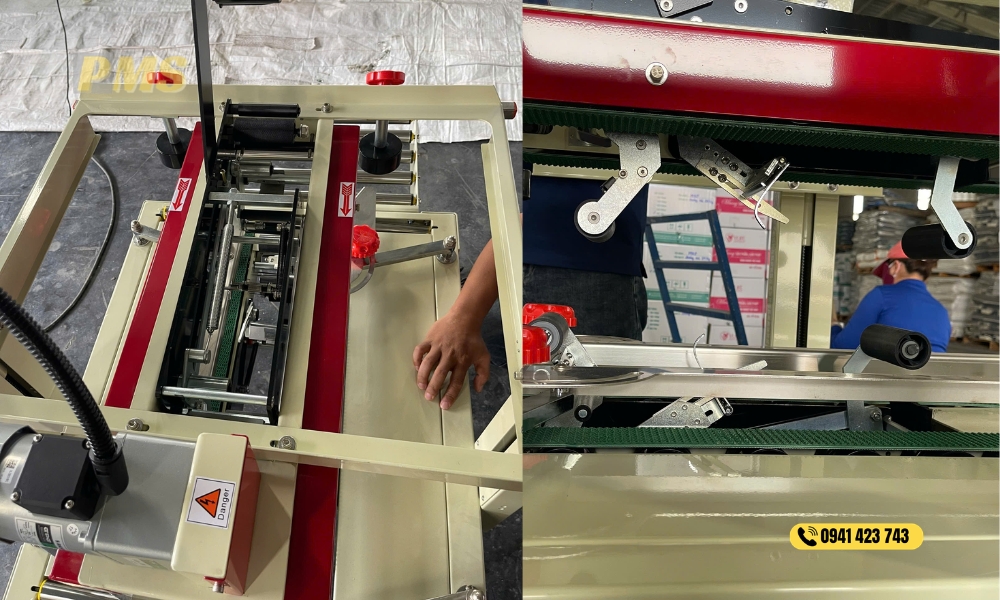 máy dán thùng carton