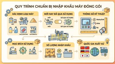 nhập khẩu máy đóng gói