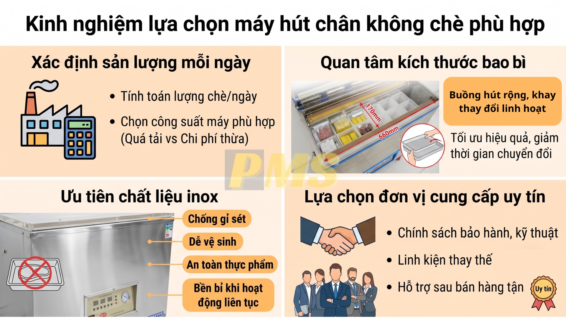máy hút chân không chè