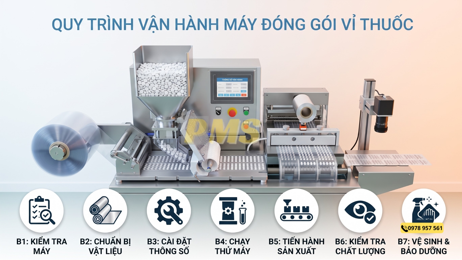 máy đóng gói vỉ thuốc