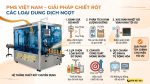 chiết rót các loại dung dịch ngọt