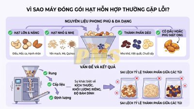 máy đóng gói dạng hạt hỗn hợp